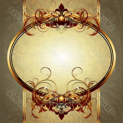 ornate frame