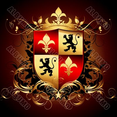 ornamental shield