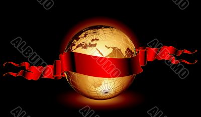 workd with ribbon