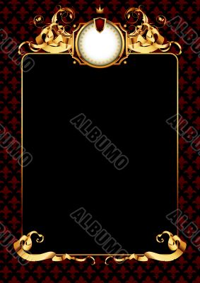 ornate frame