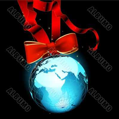  world with bow