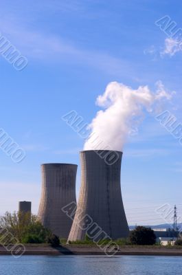 industrial site in nuclear power generation