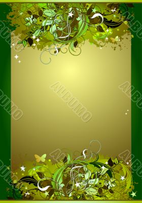  floral frame