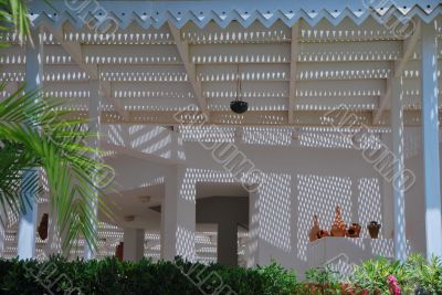 terrace at holiday