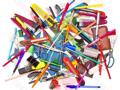 background of stationery