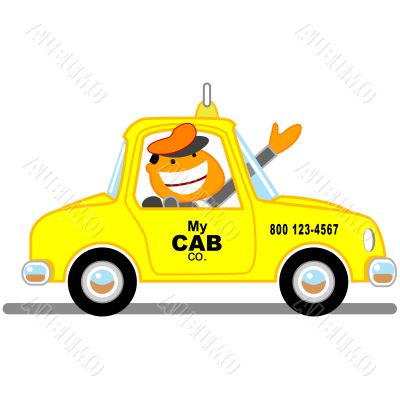 Taxi Driver Cartoon