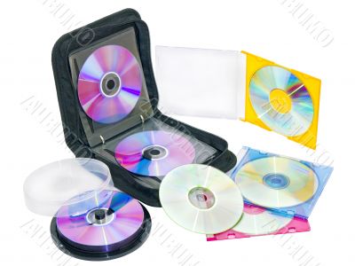 purse for DVD and CD discs