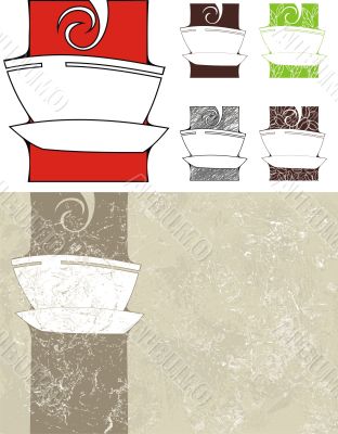 Symbolic image of cups of tea and coffee