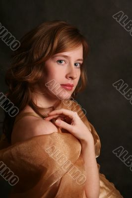 Young pregnant woman
