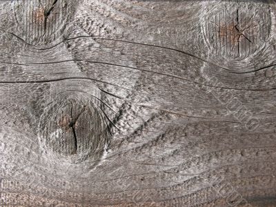 Texture of old boards. Gray background.