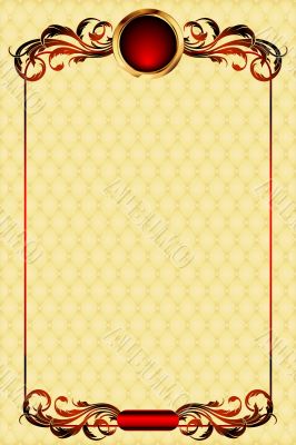 ornate frame