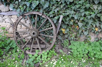 Medieval Wooden Wheel