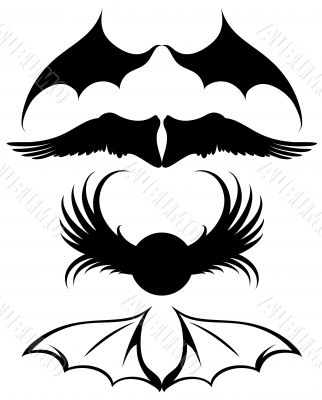 set of wings