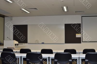 Modern classroom
