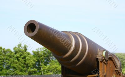 Old Russian Cannon in Suomenlinna Sveaborg Helsinki Finland