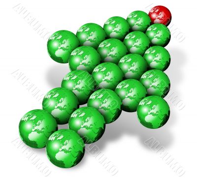 World green indicator