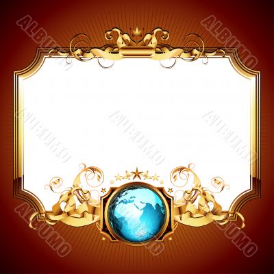 ornate frame