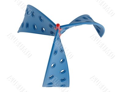 Blue Aztec Climber