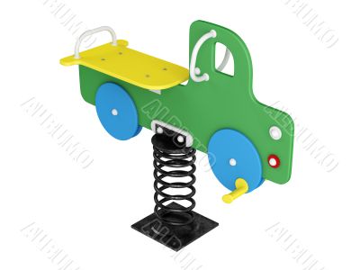 Car spring toy