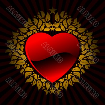 heart frame