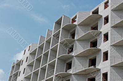 Building during construction