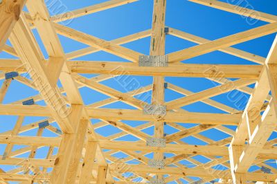 New home construction framing