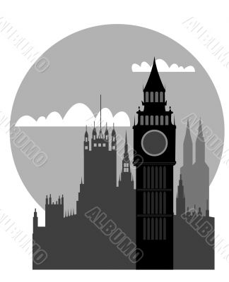 London - vector