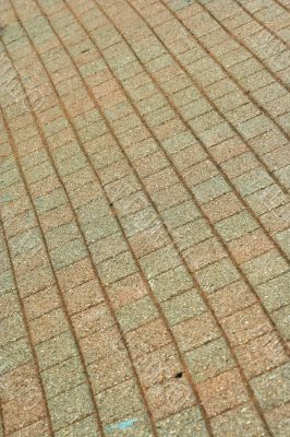 Stone block walkway background