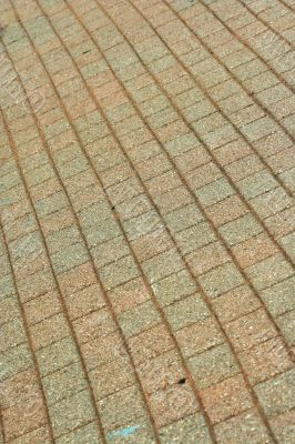 Stone block walkway background