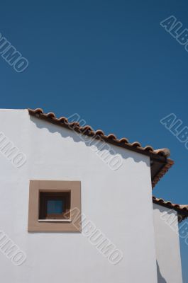 Mediterranean houses and streets.