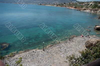 Mediterranean bay.