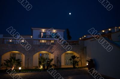 Greece. Crete. Night views.