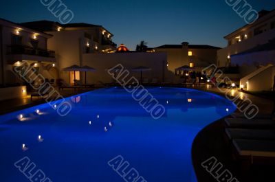 Greece. Crete. Night views.