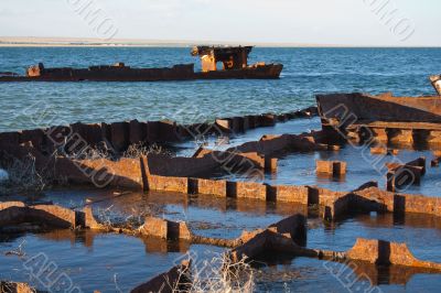 Cemetery of ships.