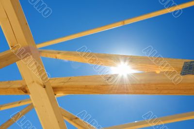 New home construction framing