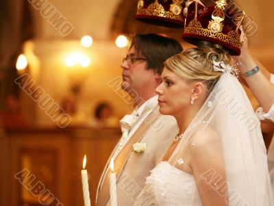 Ceremony in church
