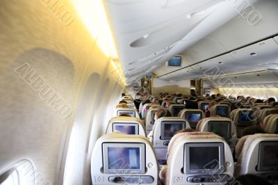 airplane interior