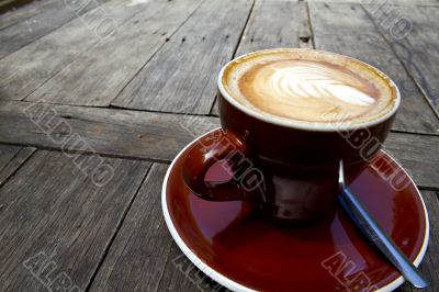 Coffee on table