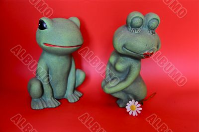 	 Frogs in love