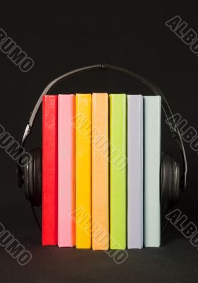 Audiobooks concept