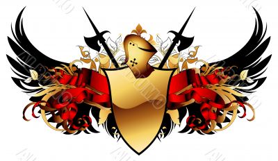 ornamental shield