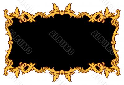 ornate frame