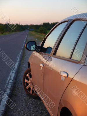 The car of the road