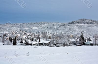 Village in Winter