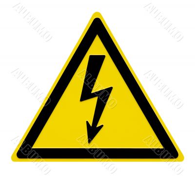 High Voltage Sign