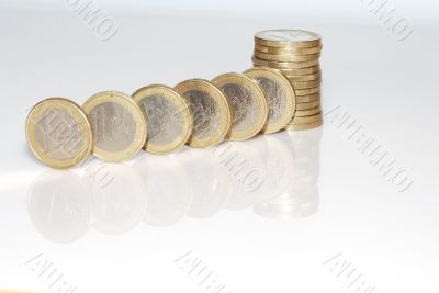 euro in a row