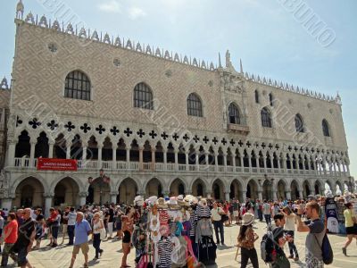 Doge's palace in Venice