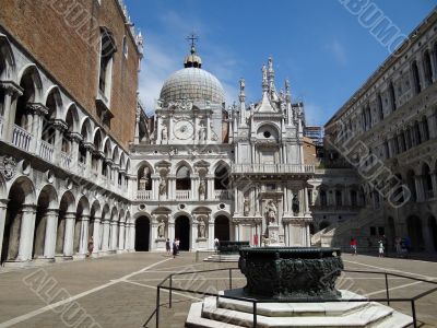Doge's palace in Venice
