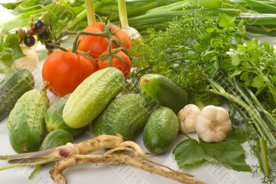 Fresh vegetables