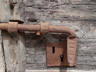 old door's lock